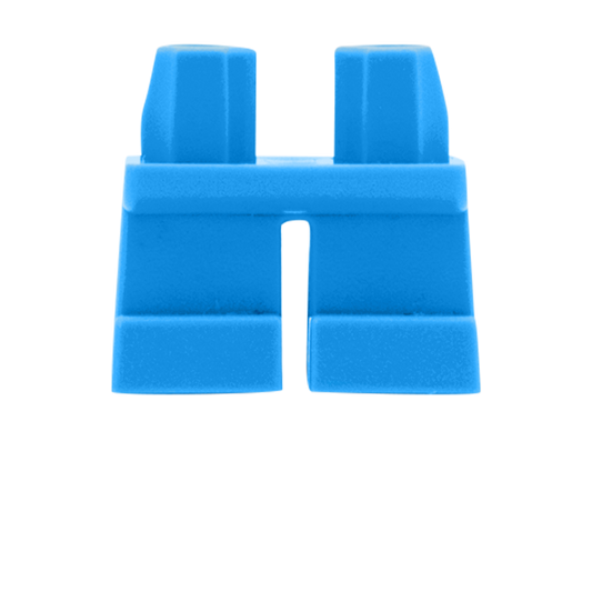 Short Turquoise Legs - LEGO Minifigure Legs