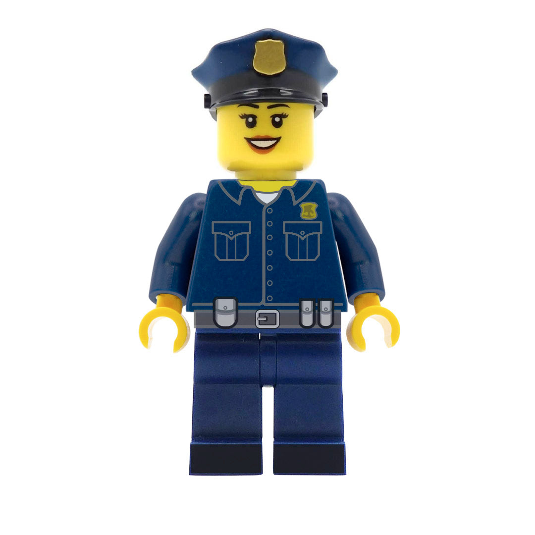 Custom lego sales police minifigures