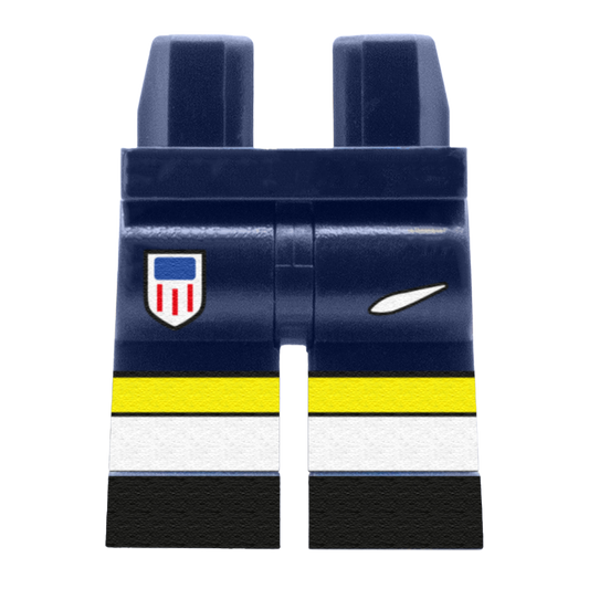 2026 USMNT Football Shorts - Custom Minifigure Legs