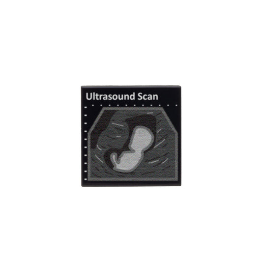 Ultrasound scan picture - Custom Printed LEGO Tile