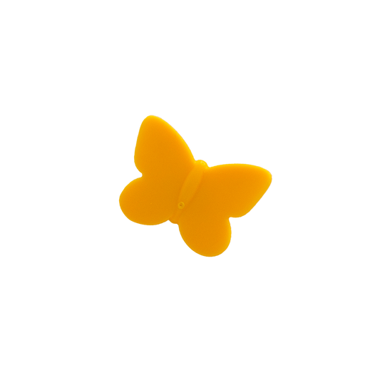 Yellow LEGO butterfly minifigure accessory.