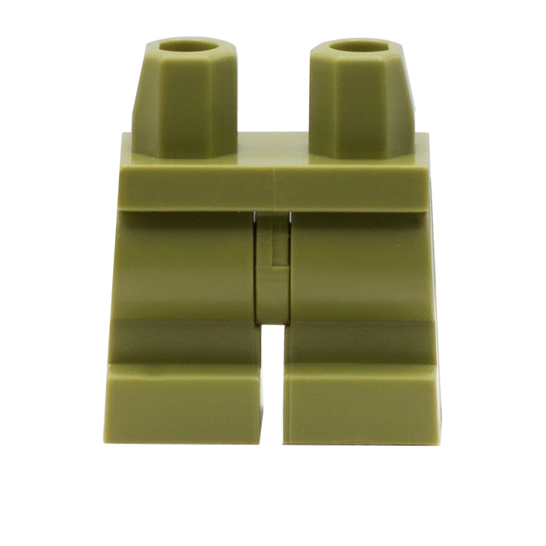 Medium Khaki Green Legs for LEGO Minifigure