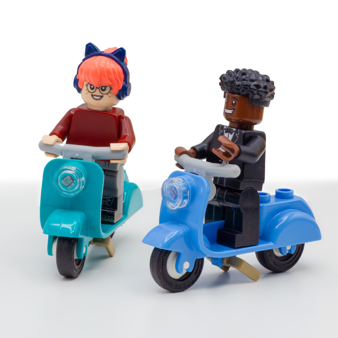 LEGO Minifigure Vespa Scooter