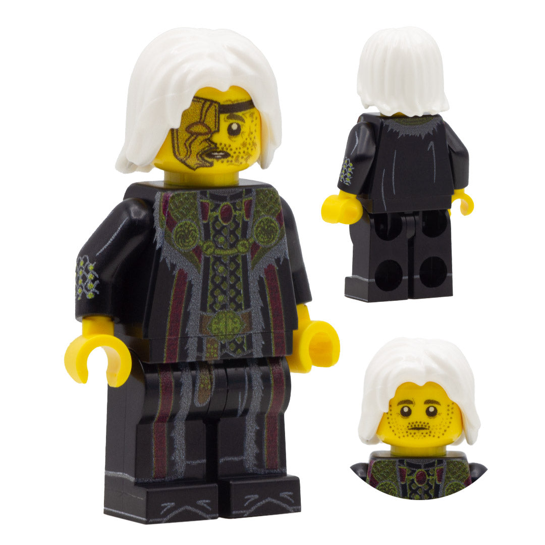 LEGO Viserys I Targaryen from House of the Dragon, played by Paddy Constantine - Custom Design LEGO Minifigure