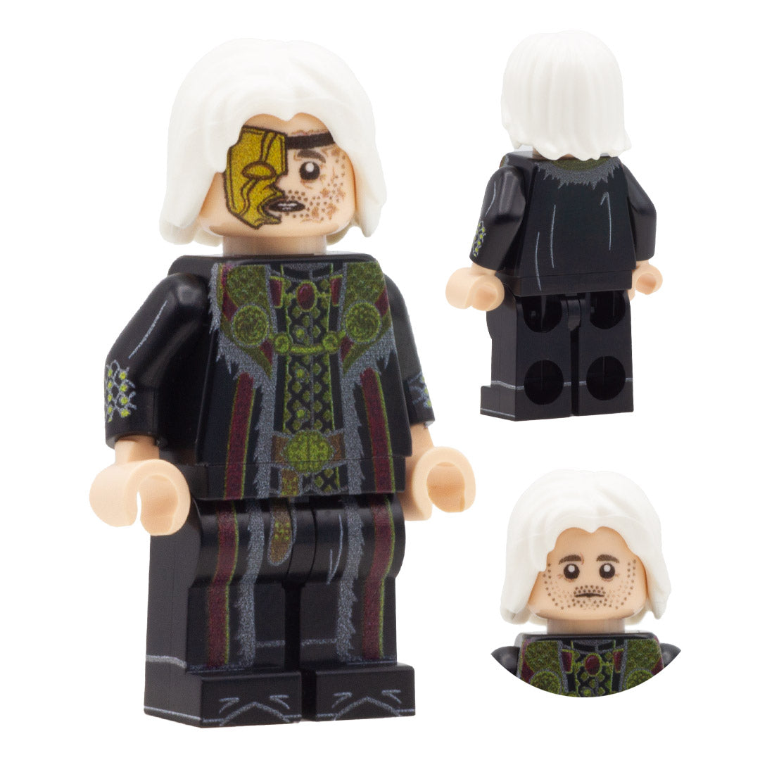 LEGO Viserys I Targaryen from House of the Dragon, played by Paddy Constantine - Custom Design LEGO Minifigure