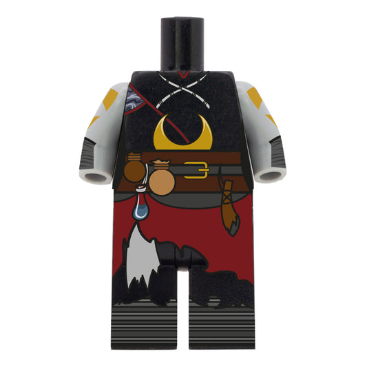 Custom Design LEGO DnD Warlock Figure - LEGO Dungeons and Dragons