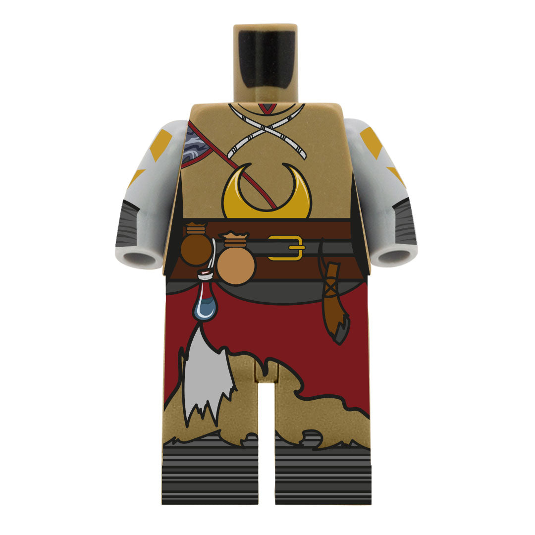 Custom Design LEGO DnD Warlock Figure - LEGO Dungeons and Dragons