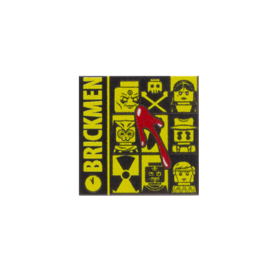 Watchmen Comic - Custom Design LEGO Tile