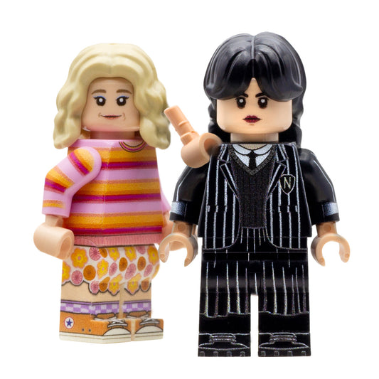 Wednesday Addams - Custom Design LEGO Minifigure