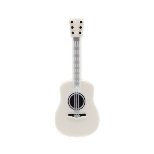 White LEGO Acoustic Guitar