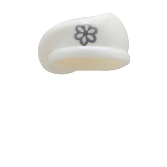 White LEGO Minifigure Beret