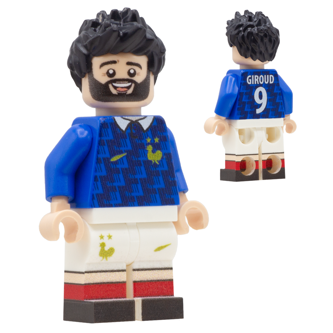 Collectible Minifigure of Olivier Giroud; France World Cup 2026 - Custom Design LEGO Minifigure
