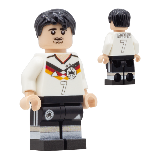 Collectible Minifigure of Kai Havertz; Germany World Cup 2026 - Custom Design LEGO Minifigure
