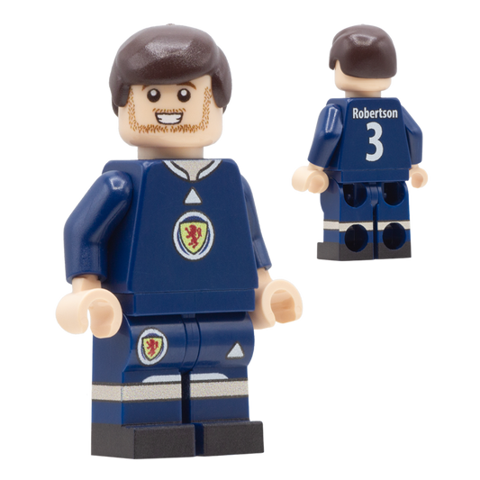 Collectible Minifigure of Andrew Robertson; Scotland World Cup 2026 - Custom Design LEGO Minifigure