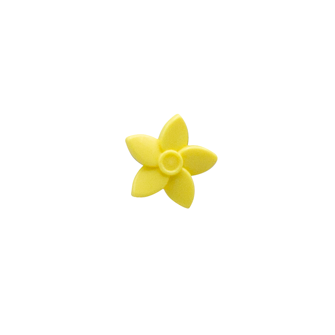 LEGO Minifigure Hair Accessory - Yellow Flower