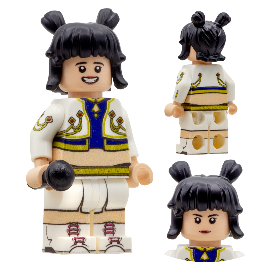 Huntrix LEGO Kpop Demon Hunters Zoey Custom Minifigure