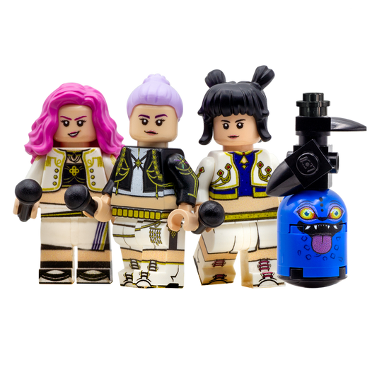 Huntrix LEGO Kpop Demon Hunters Custom Minifigures