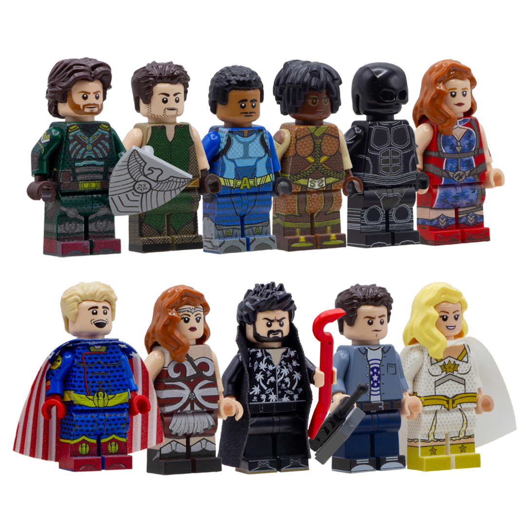 The Boys Custom Design LEGO Minifigure Set