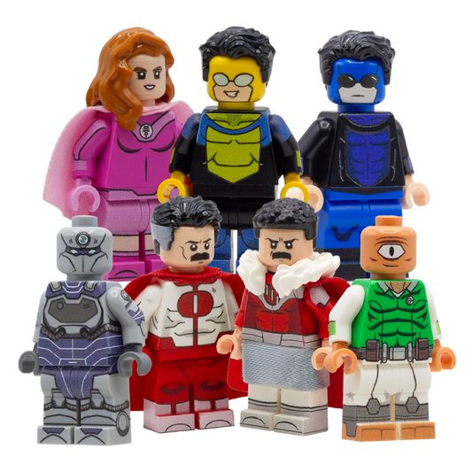 Invincible and Omni Man LEGO Invincible