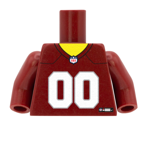 NFC American Football Jerseys - Custom Design Minifigure Torso