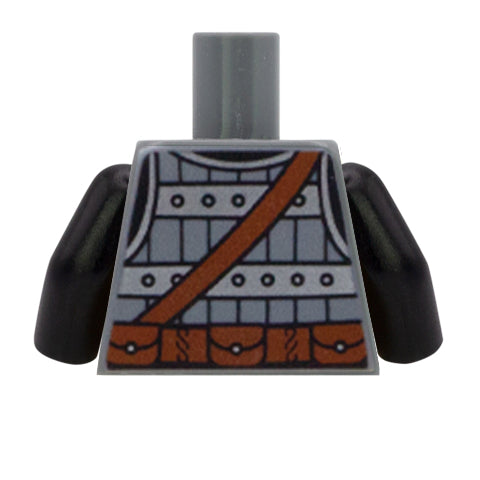 Dark Grey LEGO Viking Torso