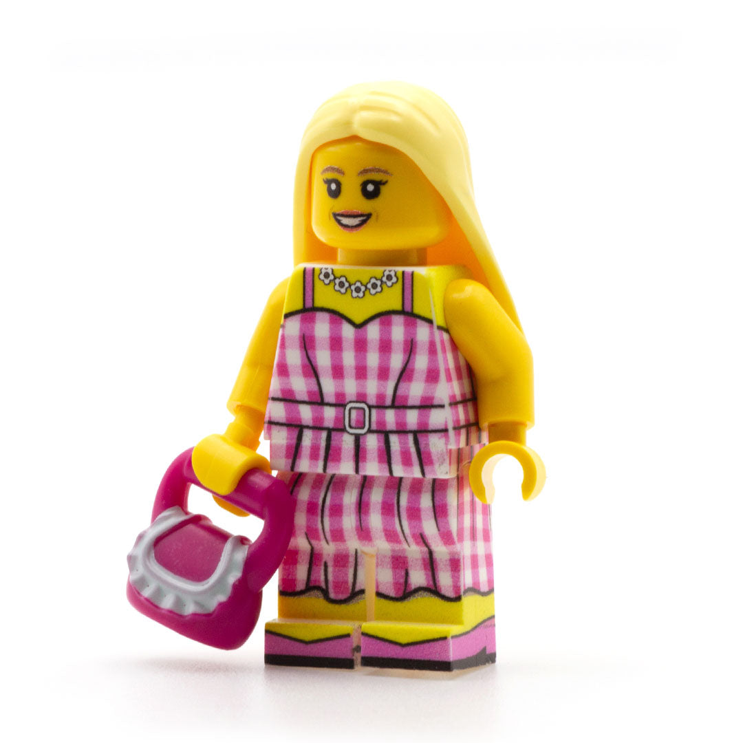 barbie - custom lego minifigure