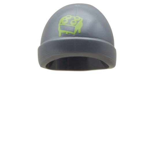 LEGO Grey Beanie Hat with Brick Emblem