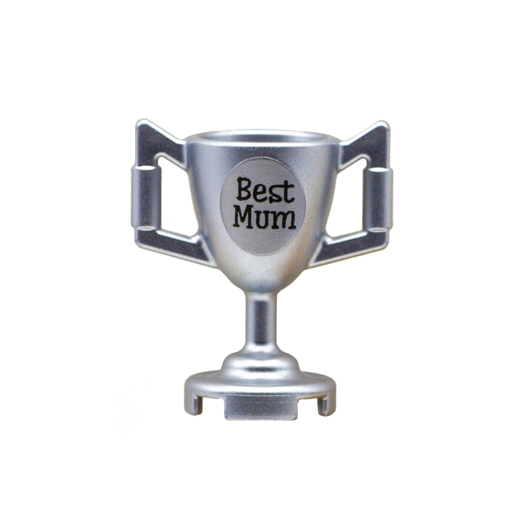 Best Mum LEGO Large Silver Cup / Trophy - Minifigure Accessory ...