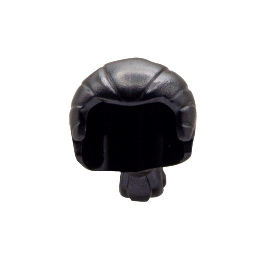 Black Short Low Ponytail - LEGO Minifigure Hair