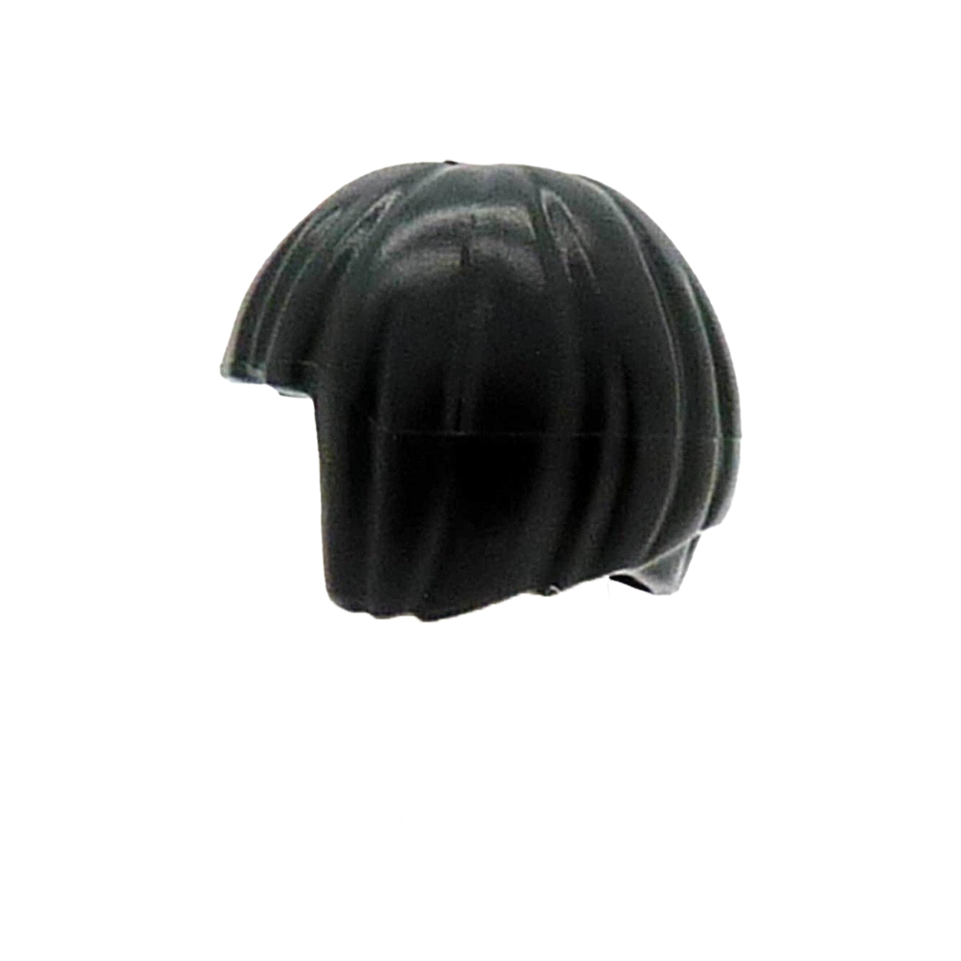 Black neat LEGO minifigure hair in a bob