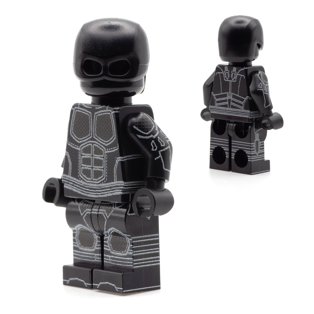 LEGO Black Noir (The Boys - Custom Design LEGO Minifigure Set)