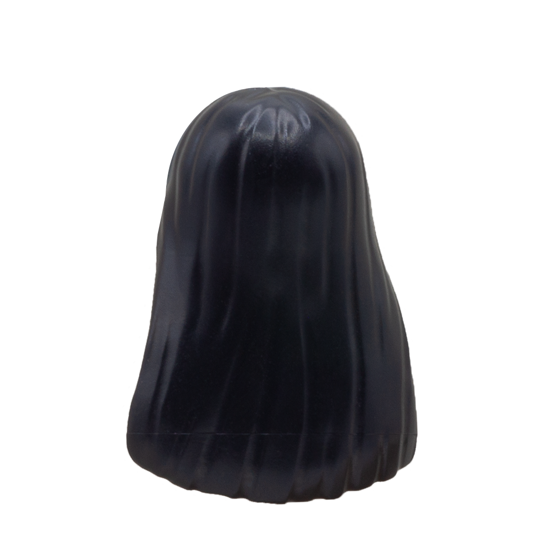Black Long LEGO Minifigure Hair