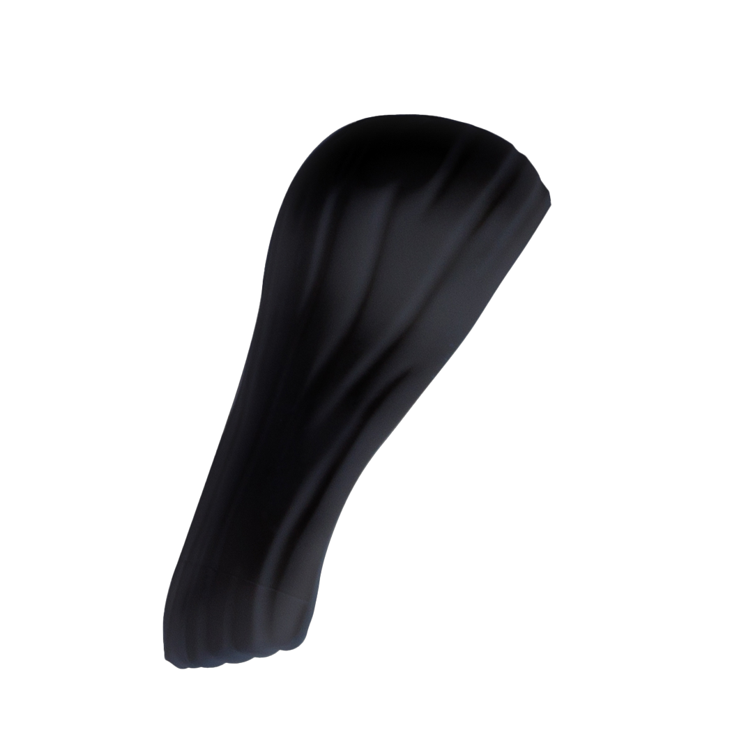 Black Long LEGO Minifigure Hair