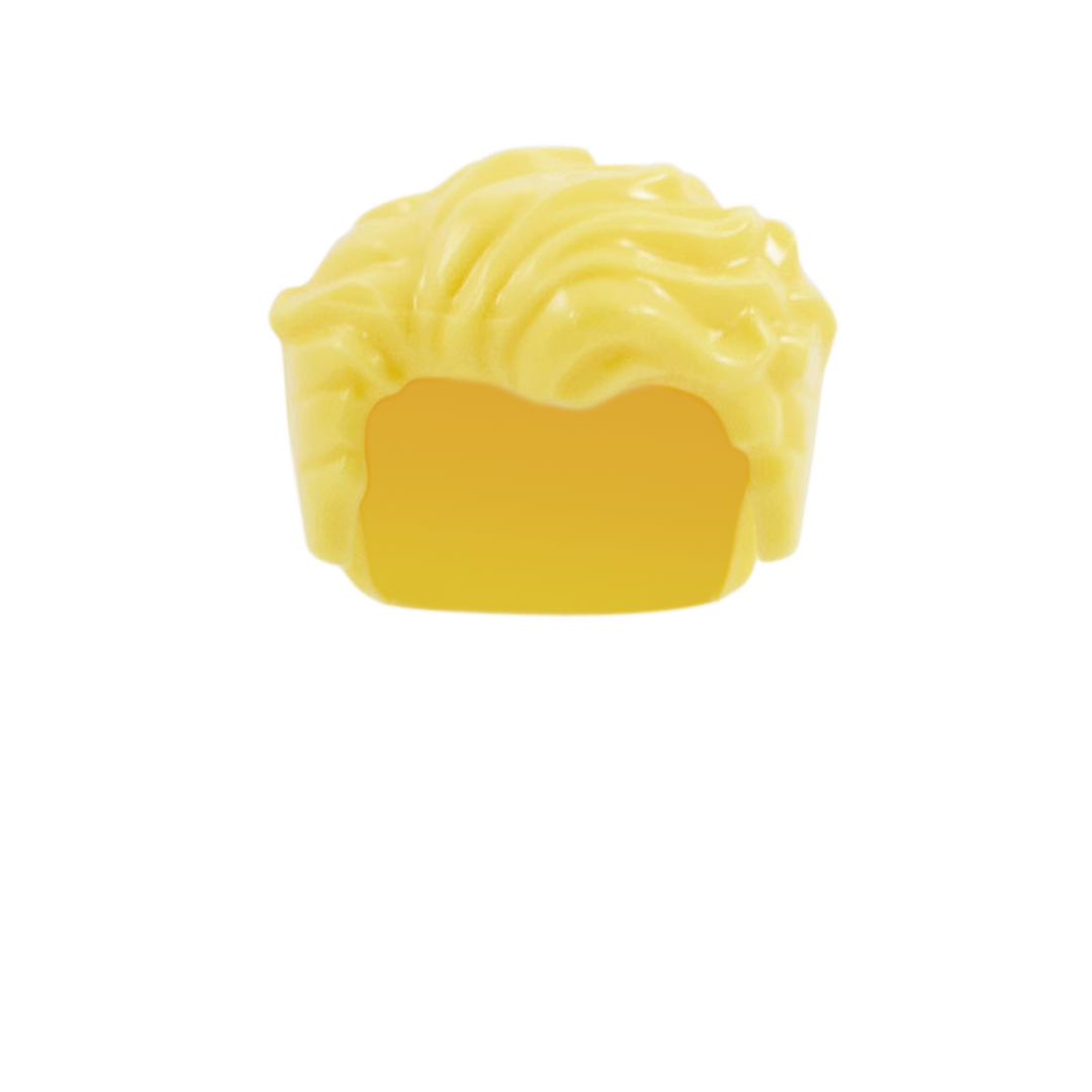 Light Blonde Movie Star Hair - LEGO Minifigure Hair