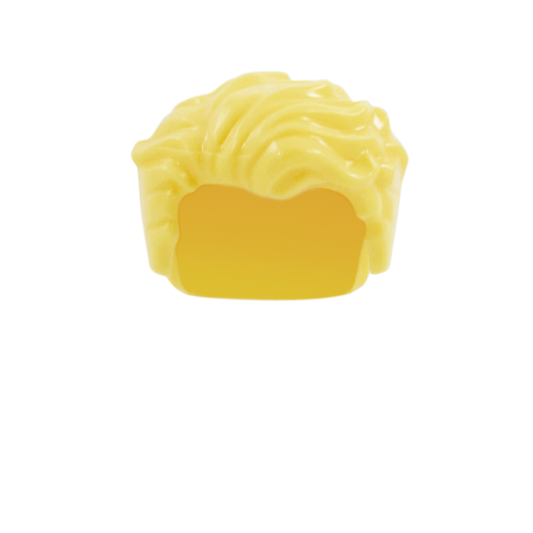 Light Blonde Movie Star Hair - LEGO Minifigure Hair