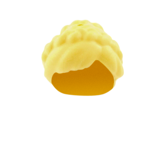 Plaited Bun with Fringe - LEGO Minifigure Hair