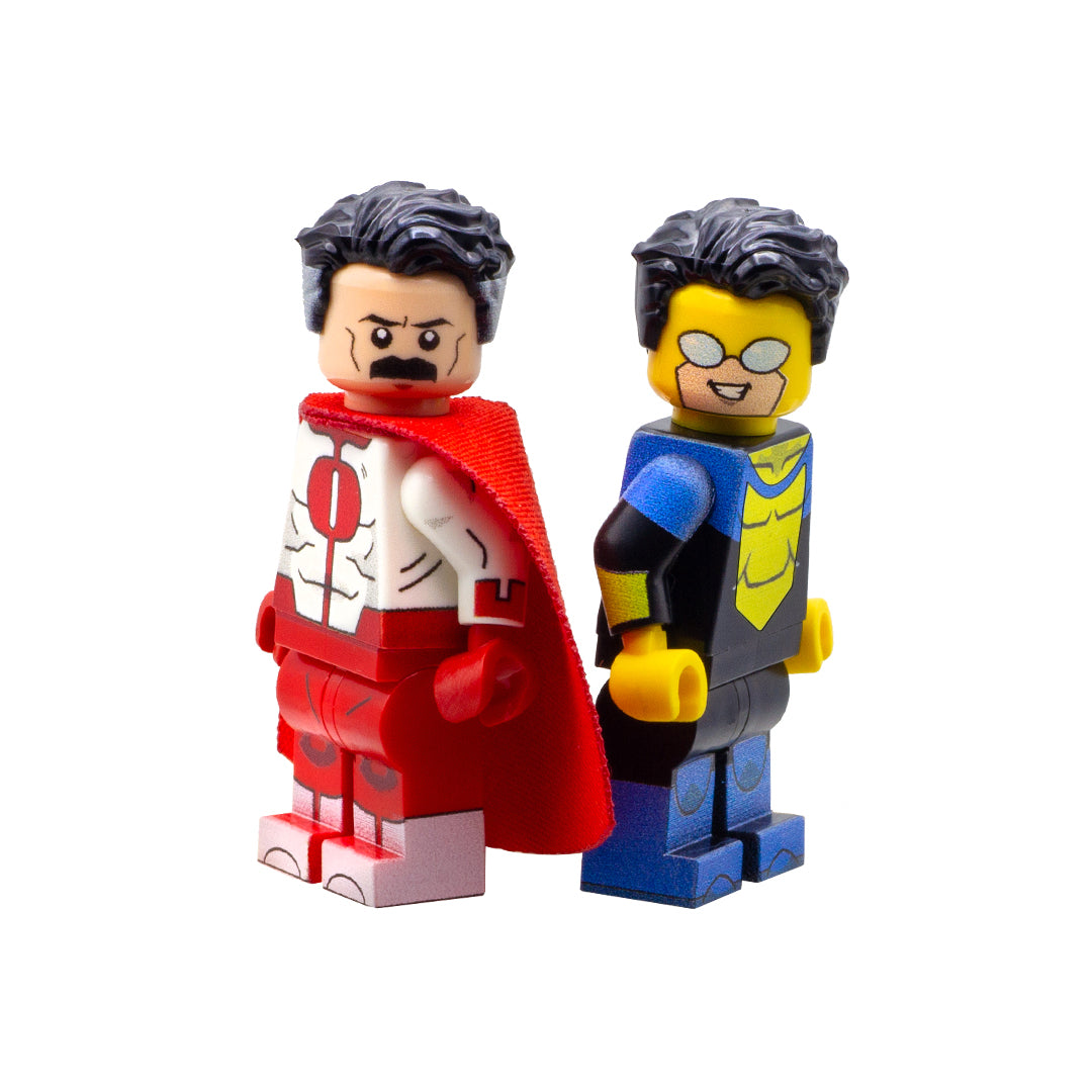 Indestructible Duo Custom LEGO Minifigure –
