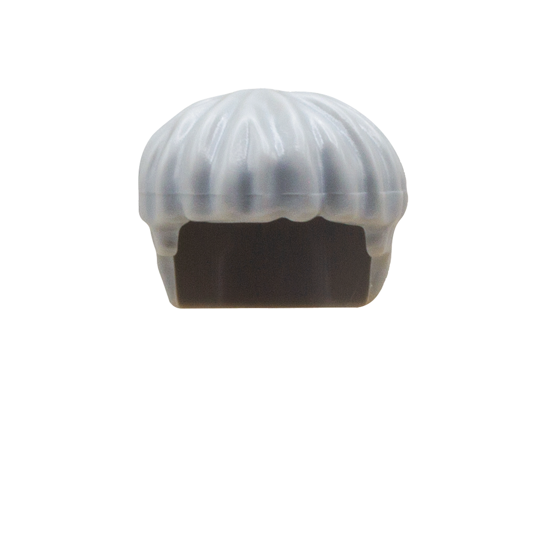 Light Grey Bowl Haircut - LEGO Minifigure Hair
