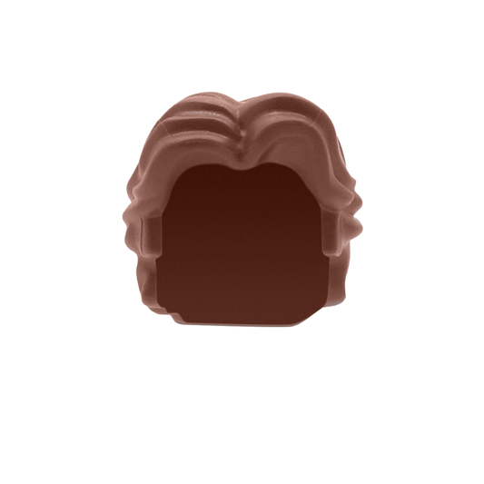 Brown ‘Curtains’ - LEGO Minifigure Hair