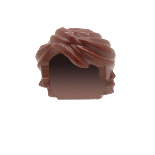 Brown Messy - LEGO Minifigure Hair