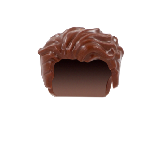 Brown Movie Star Hair - LEGO Minifigure Hair