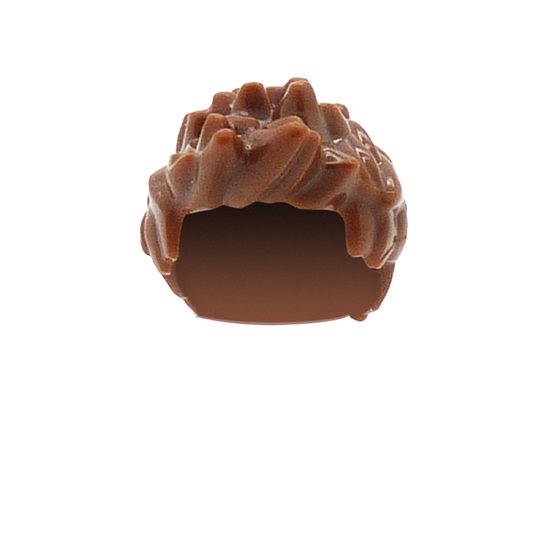 Brown Spiky Hair - LEGO Minifigure Hair