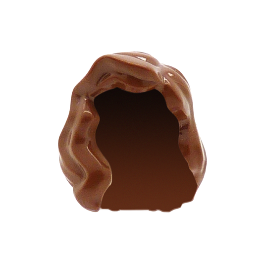 Brown Wavy Hair - LEGO Minifigure Hair