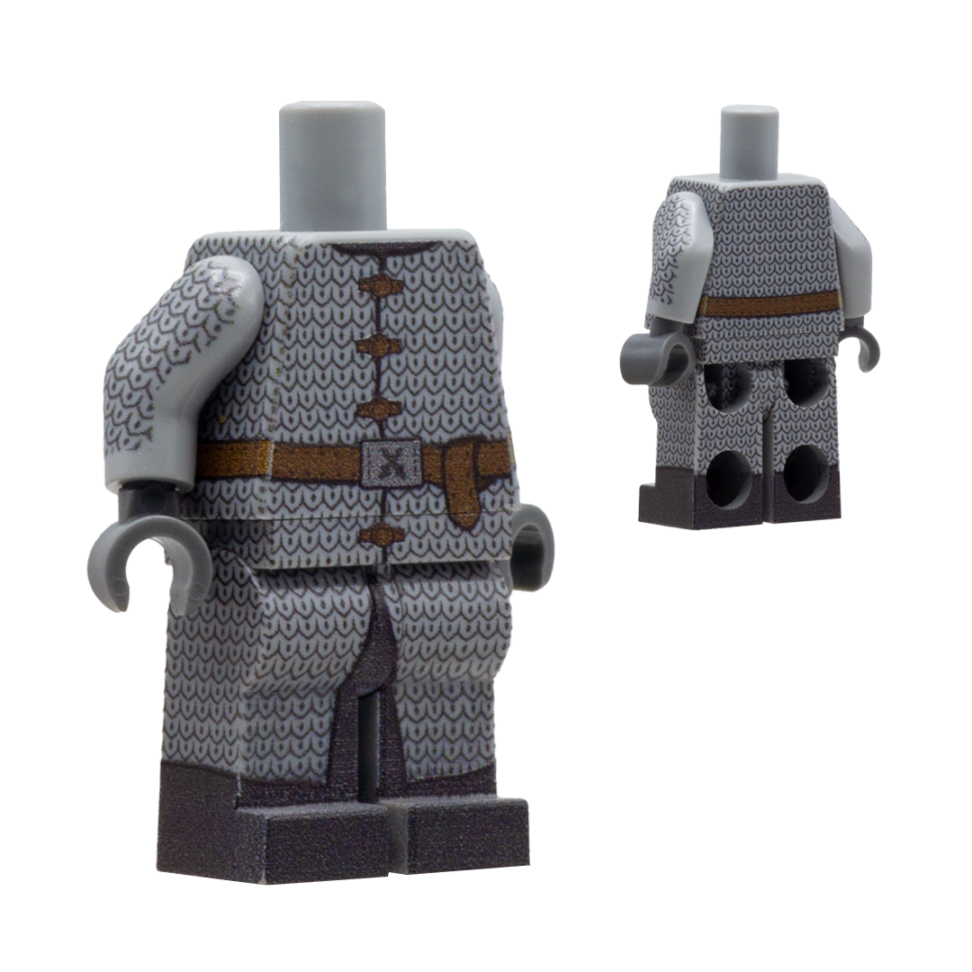 Custom Design LEGO DnD Chainmail Figure - LEGO Dungeons and Dragons
