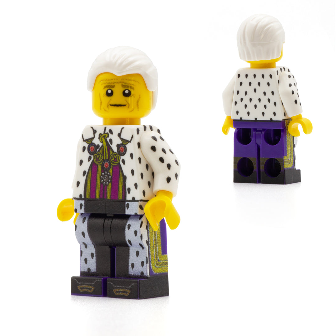 King Charles III (British Royal Family) - custom lego minifigure