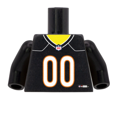 Cincinnati Bengals (AFC) - Custom Design Minifigure Torso