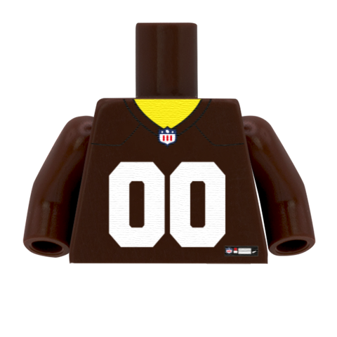 Cleveland Browns (AFC) - Custom Design Minifigure Torso