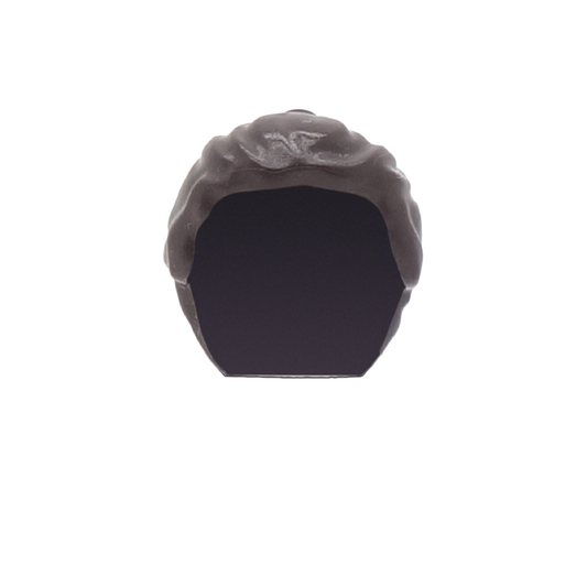 Dark Brown Knotted Ponytail - LEGO Minifigure Hair