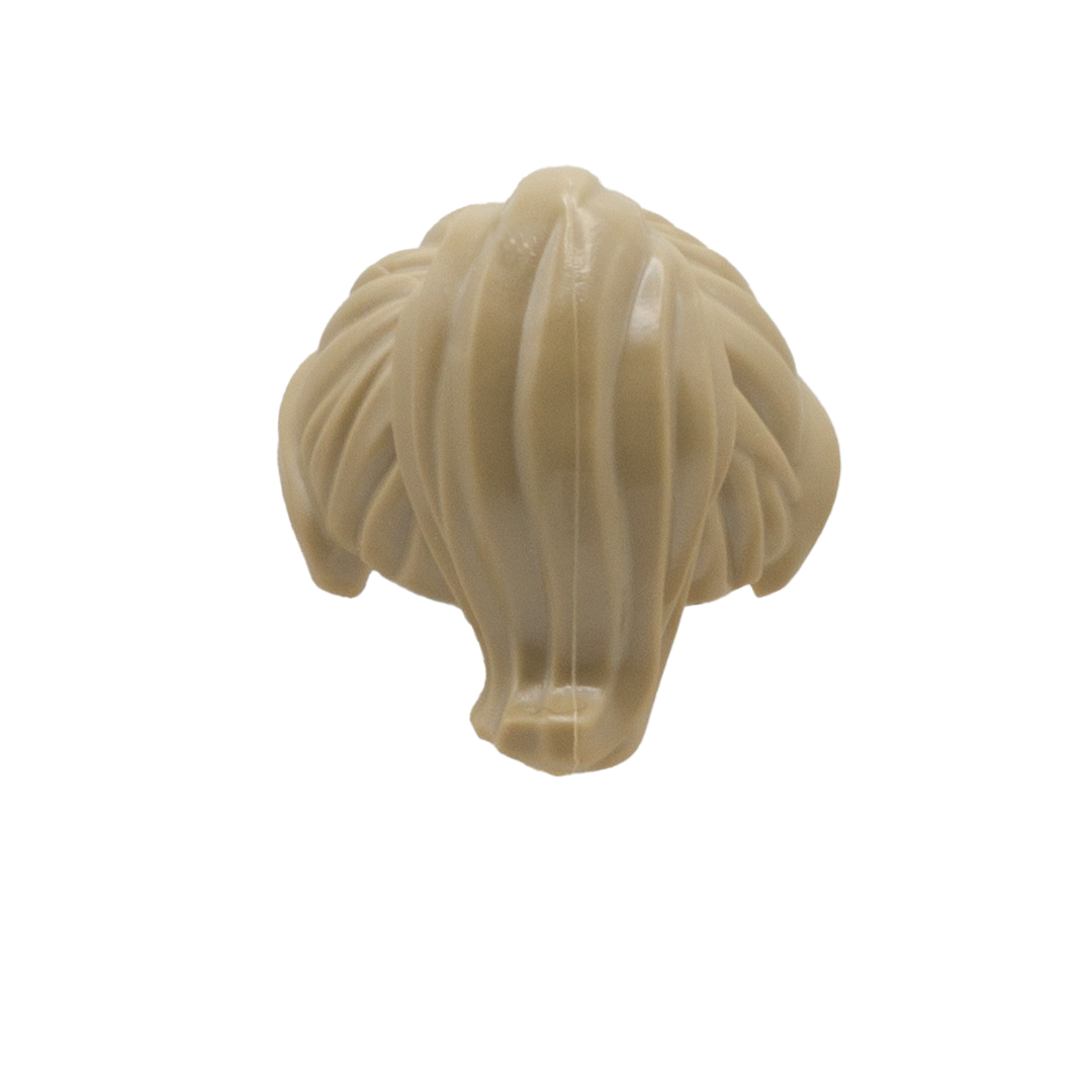 Dark Blond LEGO Minifigure Ponytail Hair