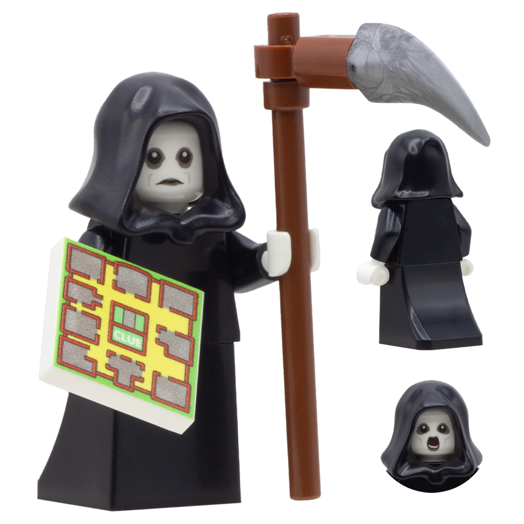 Bill And Ted's Bogus Journey - Death - Custom Design LEGO Minifigure